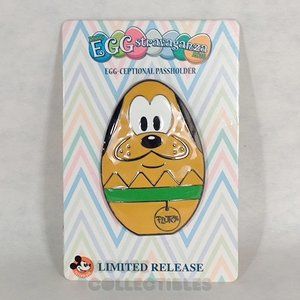 Disney Parks Easter Egg Pin Pluto EGGstravaganza Dog Character AP Exclusive 2018